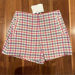 & OTHER STORIES PLAID SHORTS